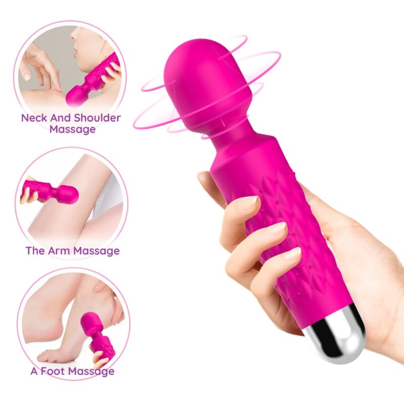 armony postman massager vibrator super flexibler kopf fuchsia