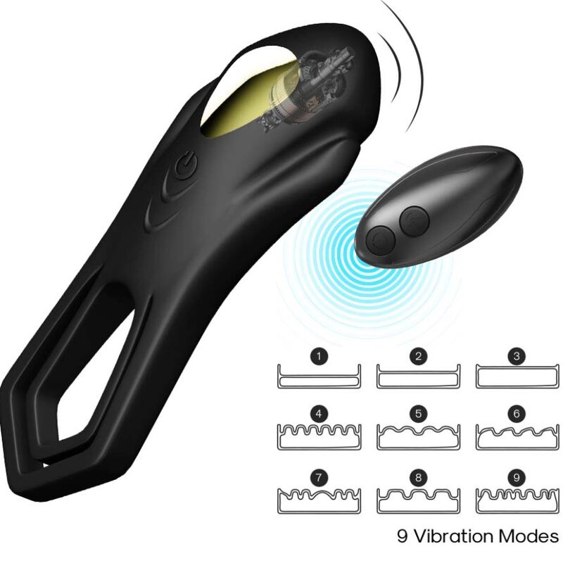armony roadster vibrator doppelring fernbedienung schwarz
