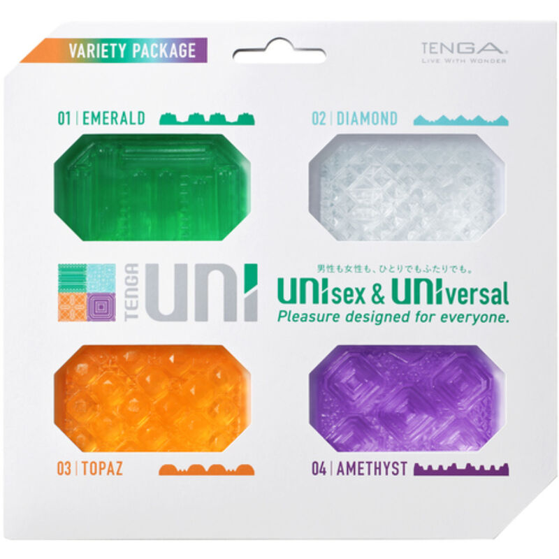 tenga uni variety masturbator fingerhÜhsch packung 4 einheiten