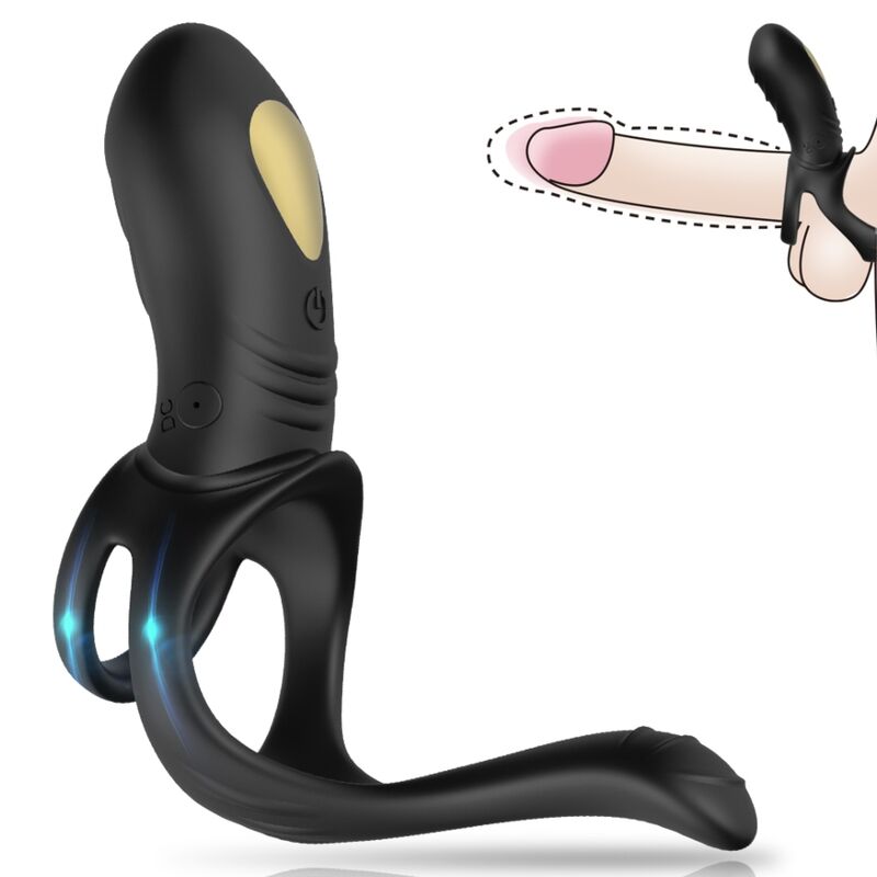 armony joy jumper ringvibrator fÜr paare analplug schwarz