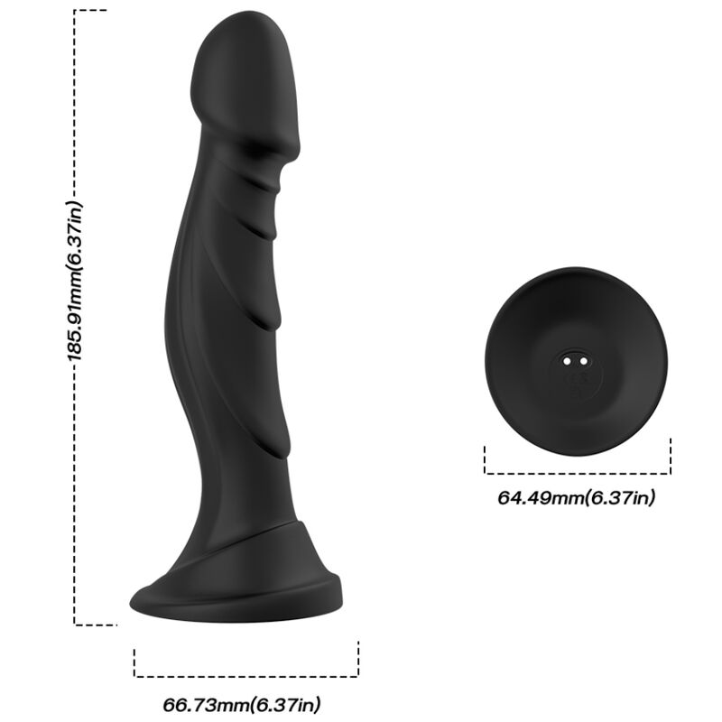 armony dildo vibrator anal plug fernbedienung schwarz