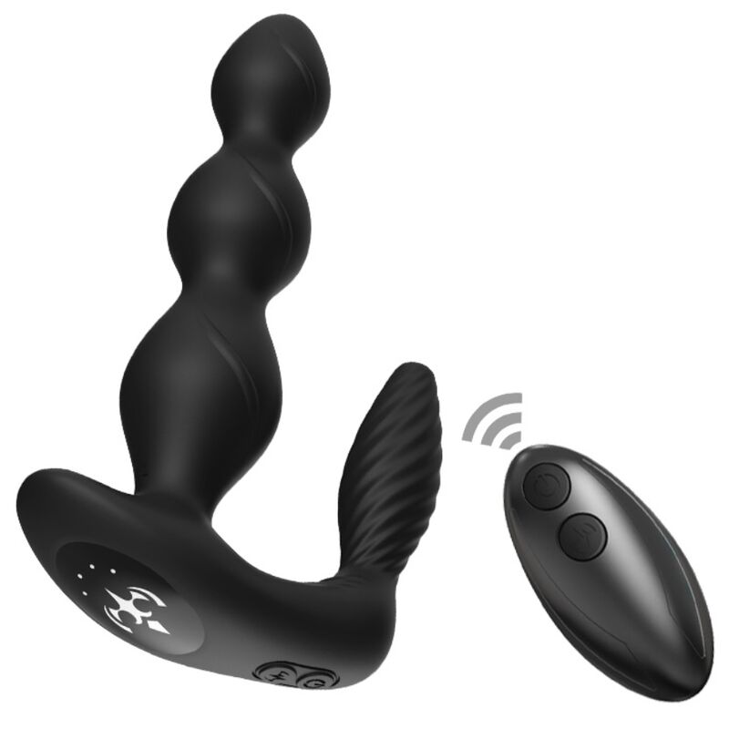 armony manfun vibrator stimulator anal plug fernbedienung schwarz