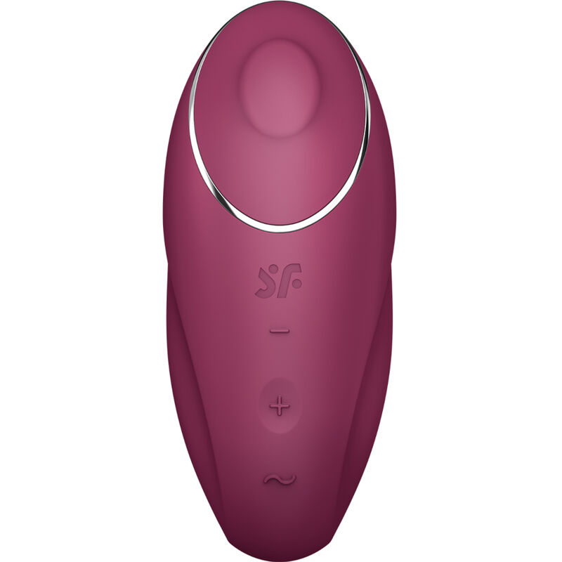 satisfyer tap climax 1 auflegvibrator rot