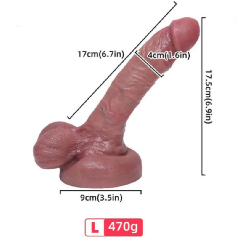 armony realistischer flÜssigsilikondildo 17 cm