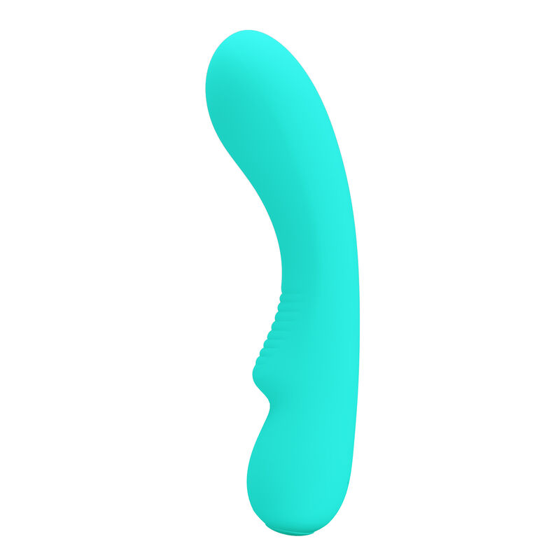 pretty love prescott wiederaufladbarer vibrator aqua green