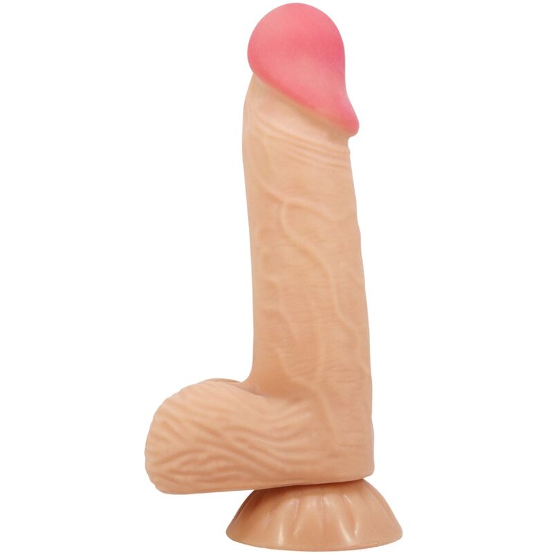pretty love sliding skin series realistischer dildo mit gleitendem haut saugnap 20,6 cm