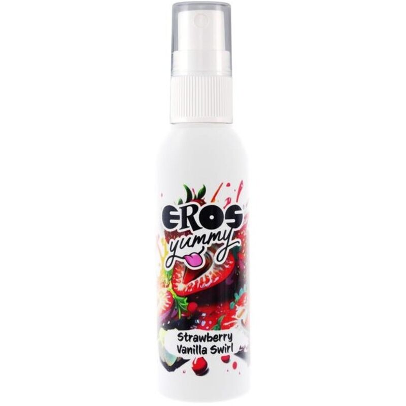 eros yummy spray corporal erdbeere vanillen swirl 50 ml