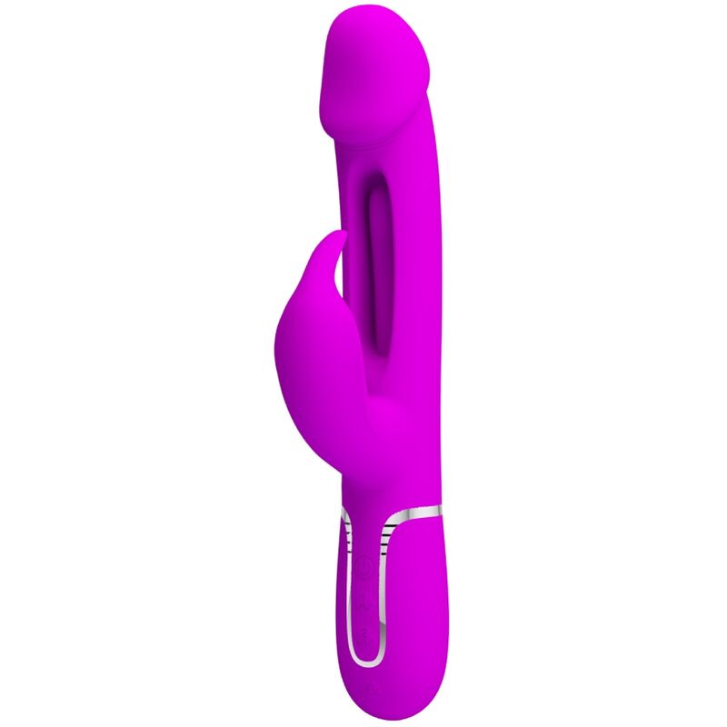 pretty love dejon rabbit vibrator 3 in 1 multifunktions fucsia