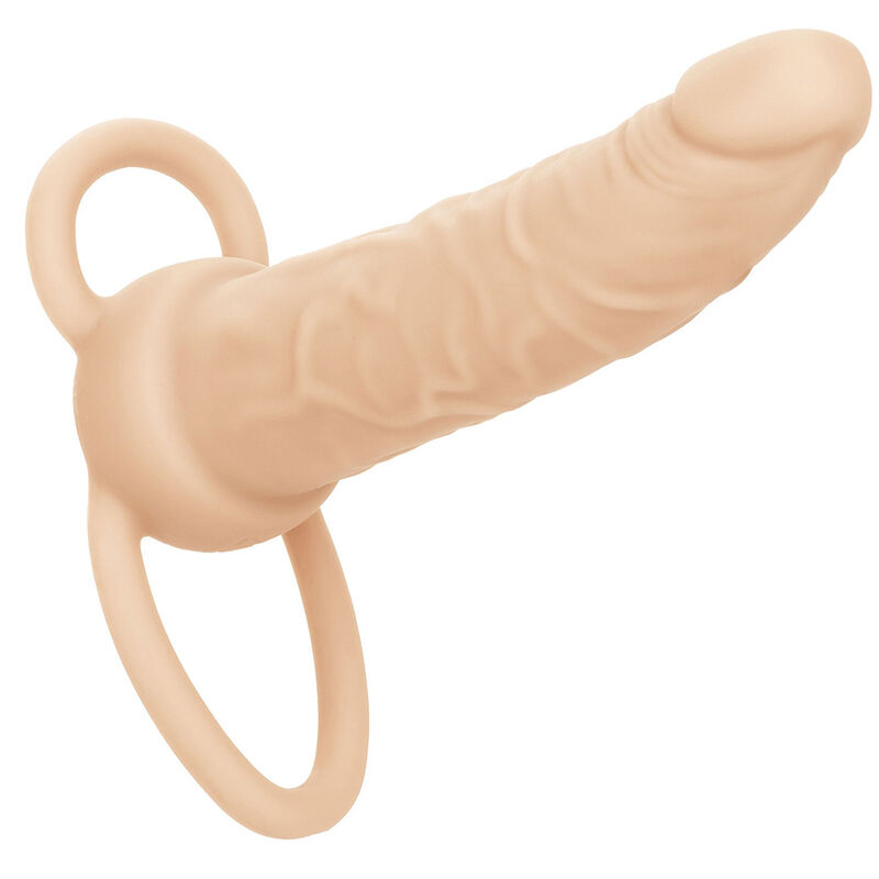 calexotics performance maxx wiederaufladbarer dual penetrator, helle haut