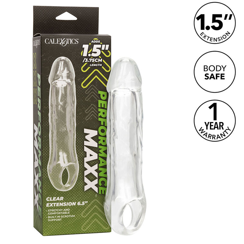 calexotics performance maxx clear verlngerung 6,5 transparent