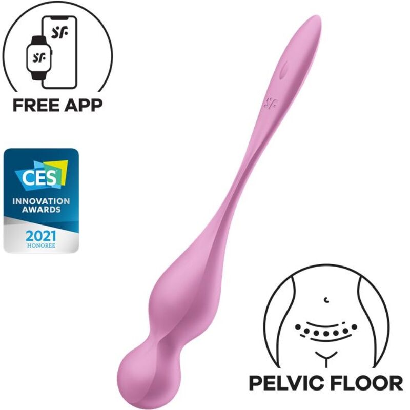 satisfyer love birds vibrierende kegel kugeln rosa