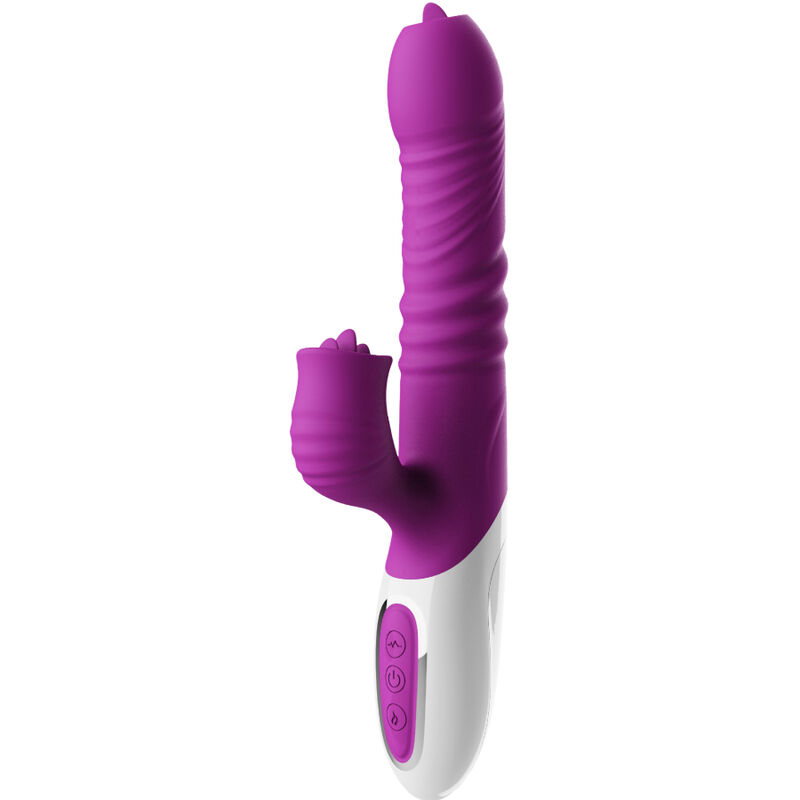 armony doppelzungenvibrator stoßender violetter wrmeeffekt