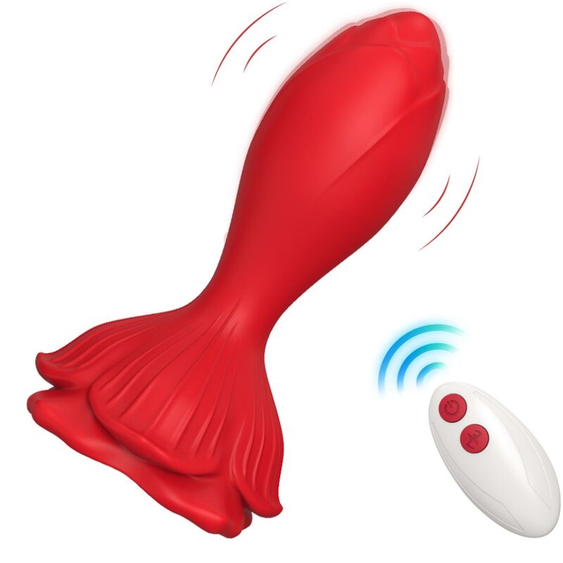 armony rosa vibrator analplug kleine fernbedienung rot