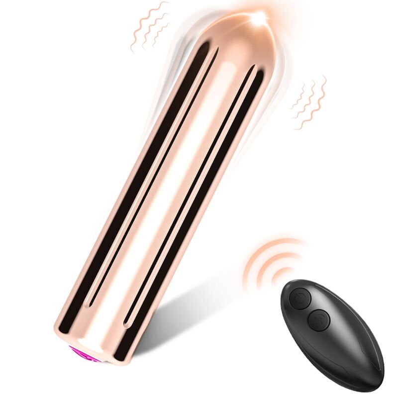 armony warhead vibrator bullet fernbedienung golden 2 cm x 8.8 cm