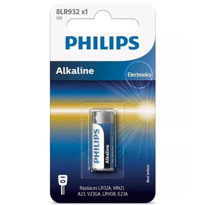 philips alkalische batterie 12 v lr23a mn21 8lr932 blister*1