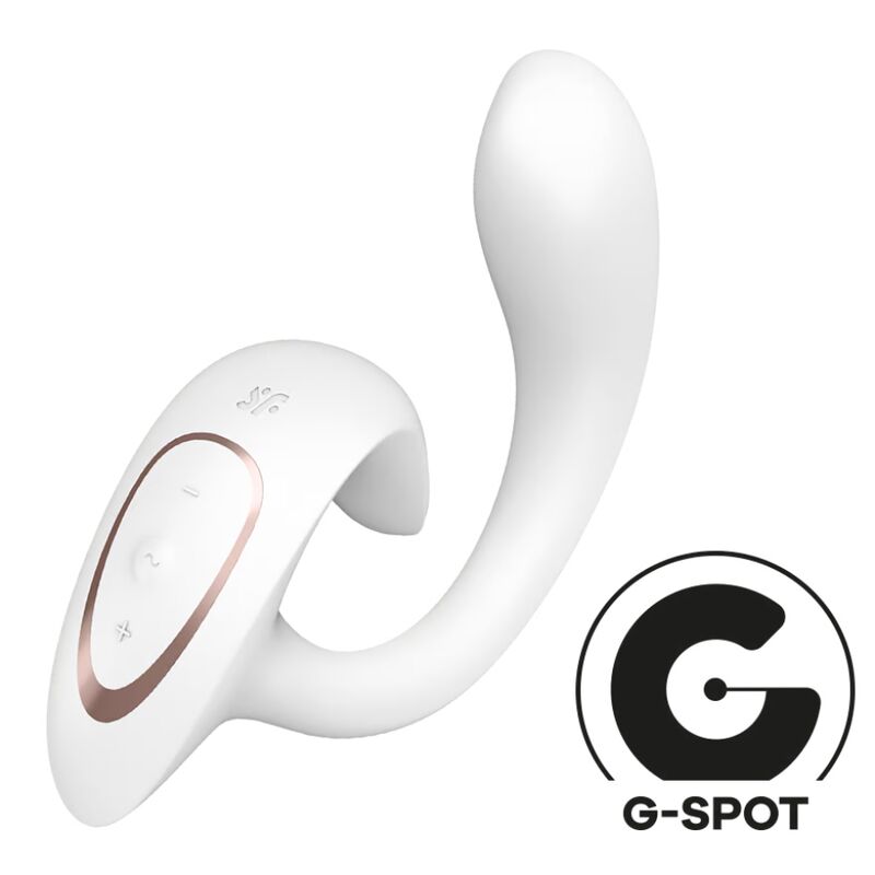satisfyer g for goddess 1 rabbit vibrator weiss