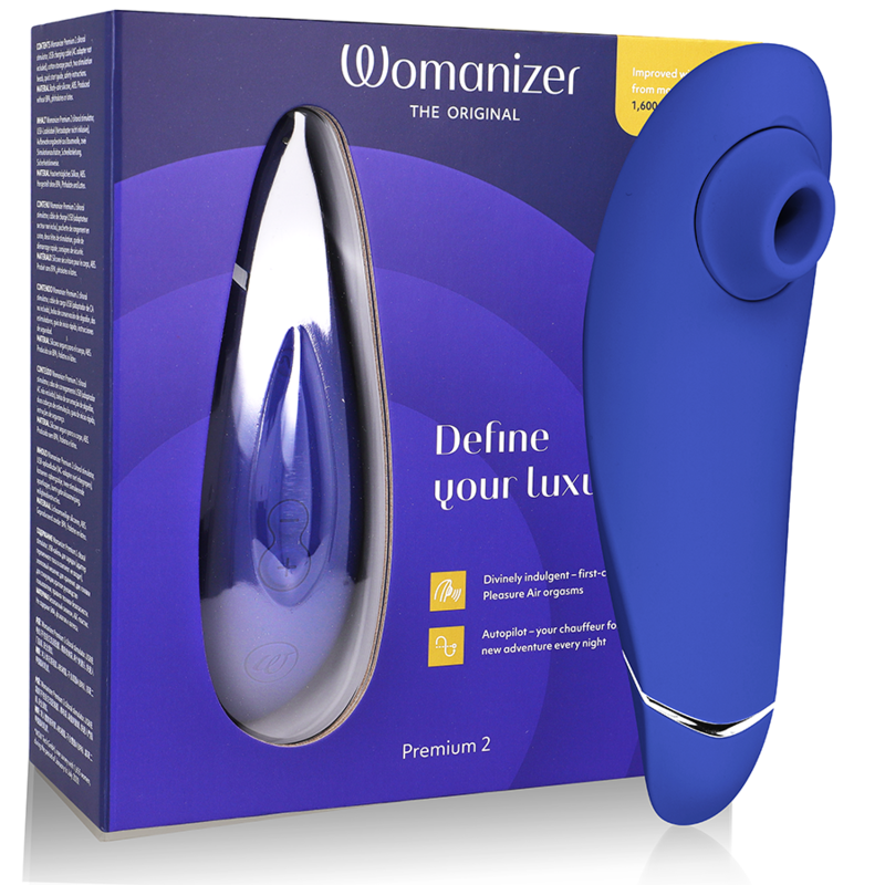 womanizer premium 2 klitoralstimulator blaubeere