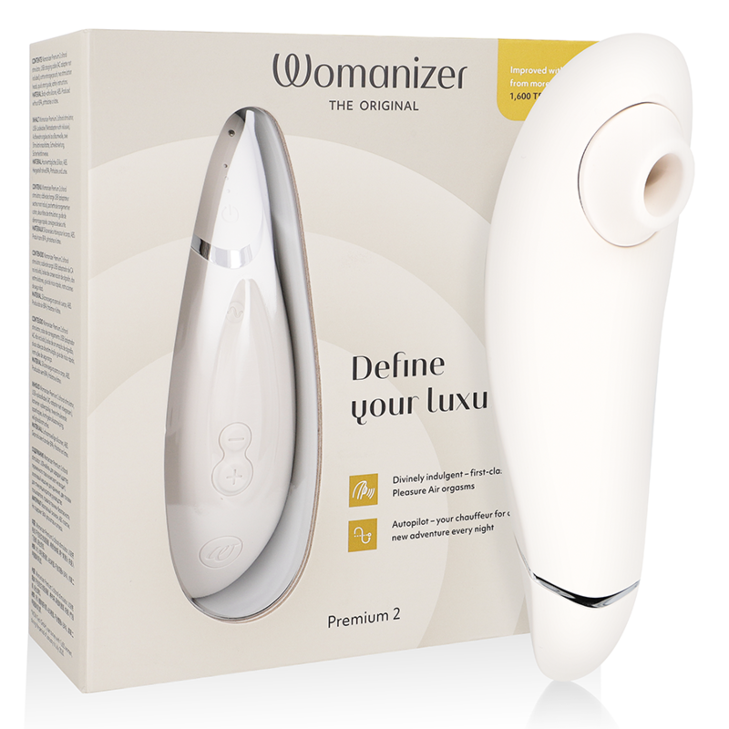 womanizer premium 2 klitoralstimulator warmgrau