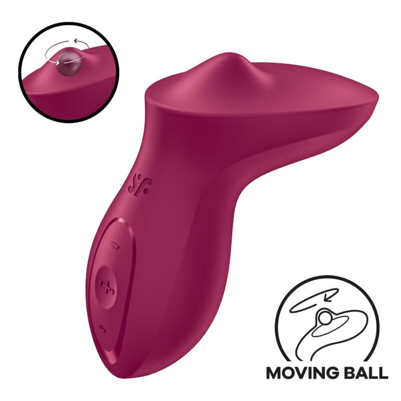 satisfyer exciterrr vibrator auflegbarer klitoris fuchsia