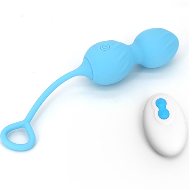 armony blossoms vaginal hantel vibration fernbedienung 10 vibrationen blau