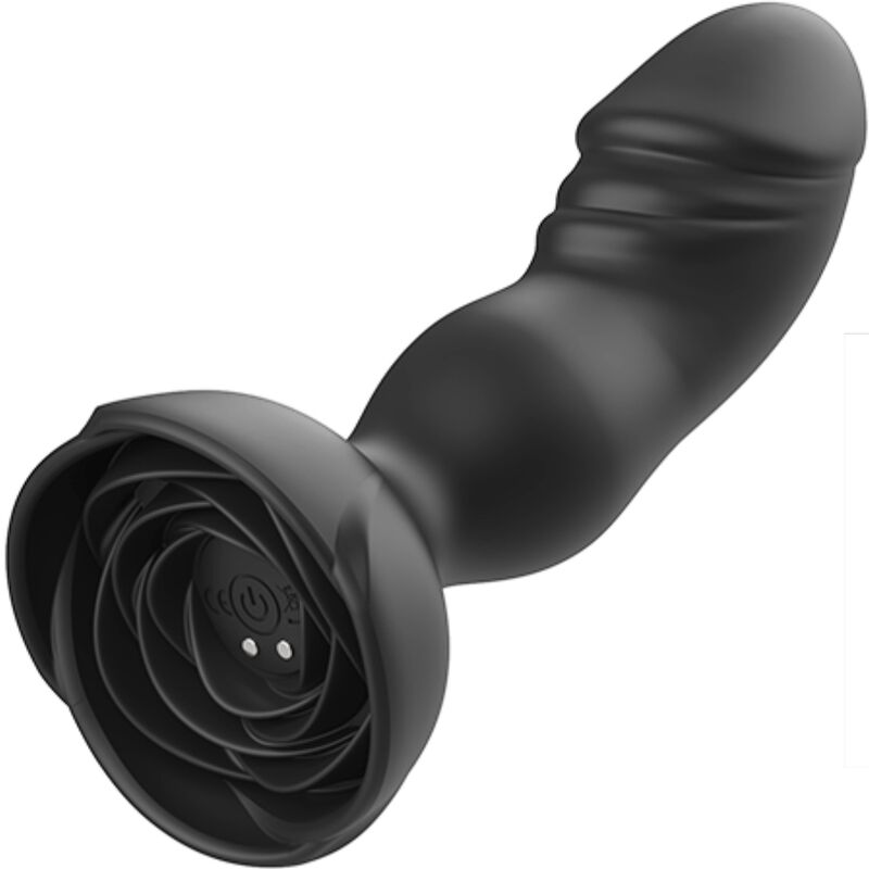 armony extreme a bloom rose vibrator analstecker fernbedienung schwarz