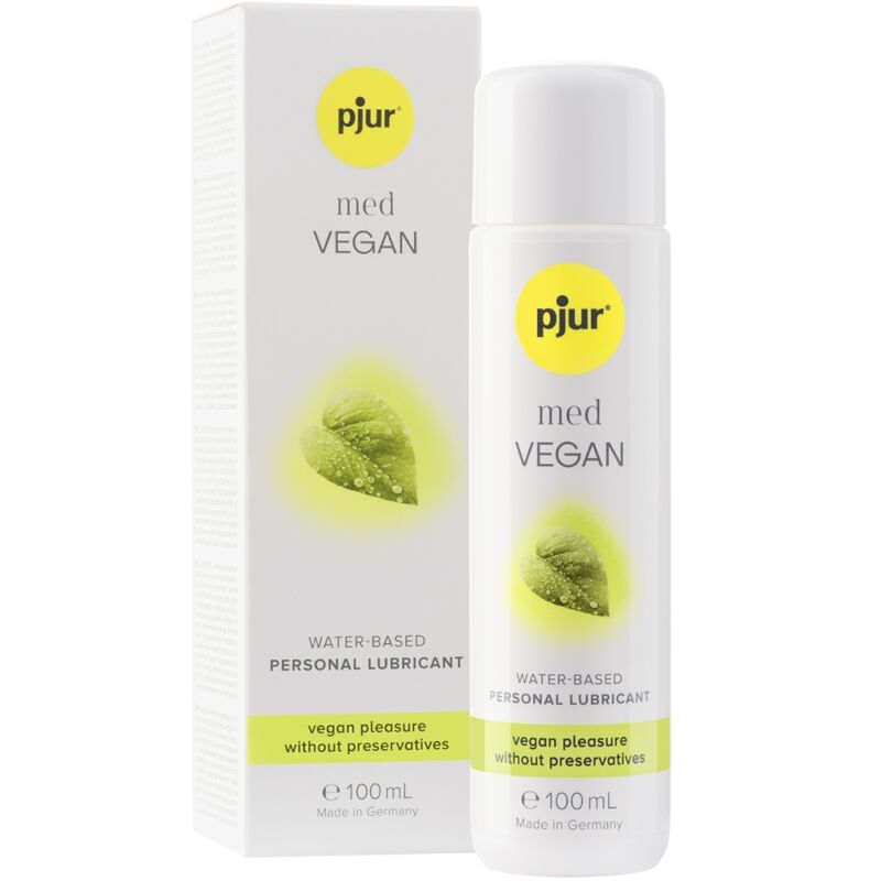 pjur med vegan glide schmiermittel auf wasserbasis 100 ml