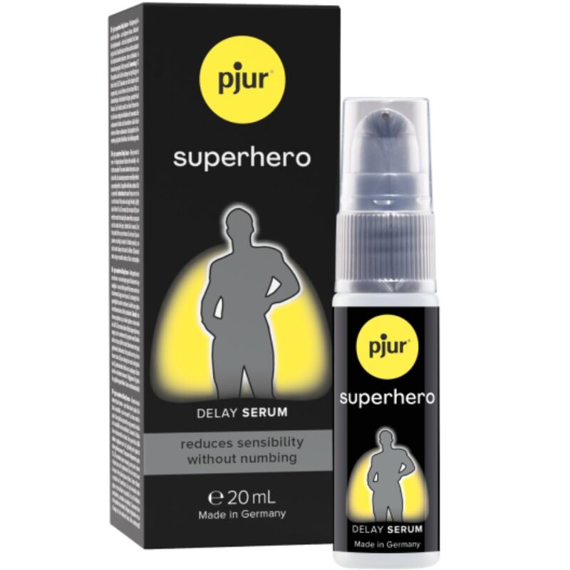 pjur superhero konzentriertes verzÖgerungsserum 20ml