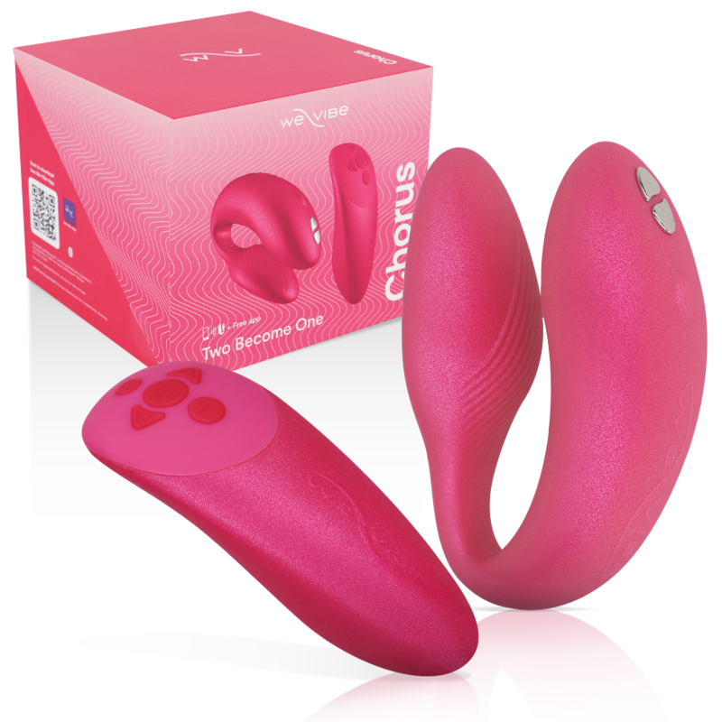 we vibe chorus vibrator fÜr paare mit squeeze control rosa
