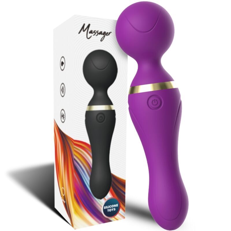 armony freeza massager vibrator super flexibler kopf lila