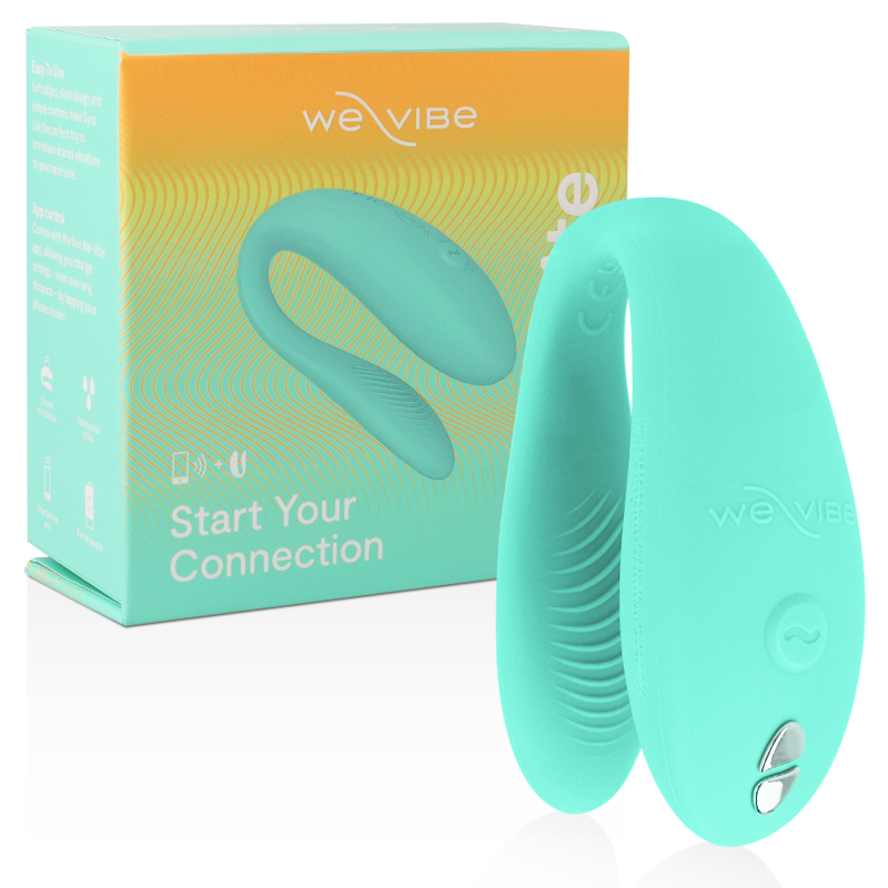 We-Vibe Sync Lite Klitorisstimulator für Paare · Farbe: TURQUESA