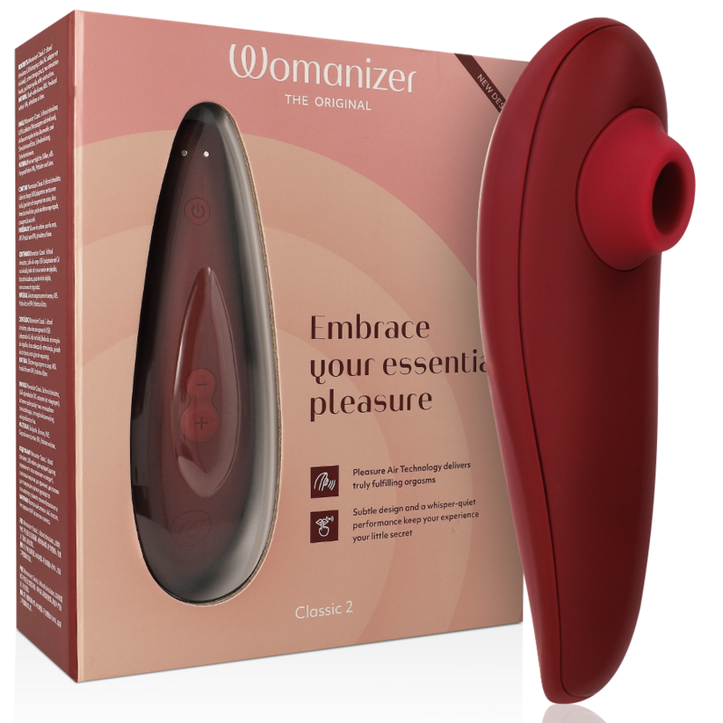 womanizer classic 2 klitoralstimulator bordeaux