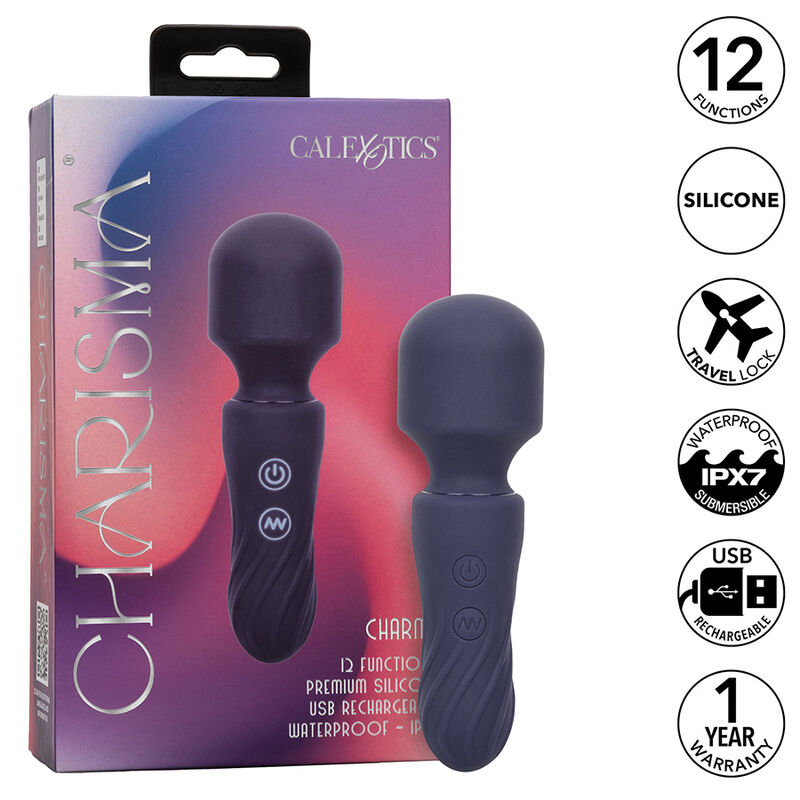 calexotics charisma charm massager 12 funktionen lila