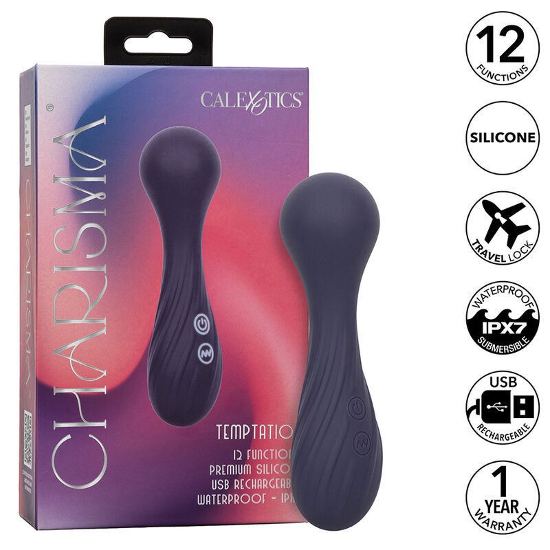 calexotics charisma temptation massager 12 funktionen lila