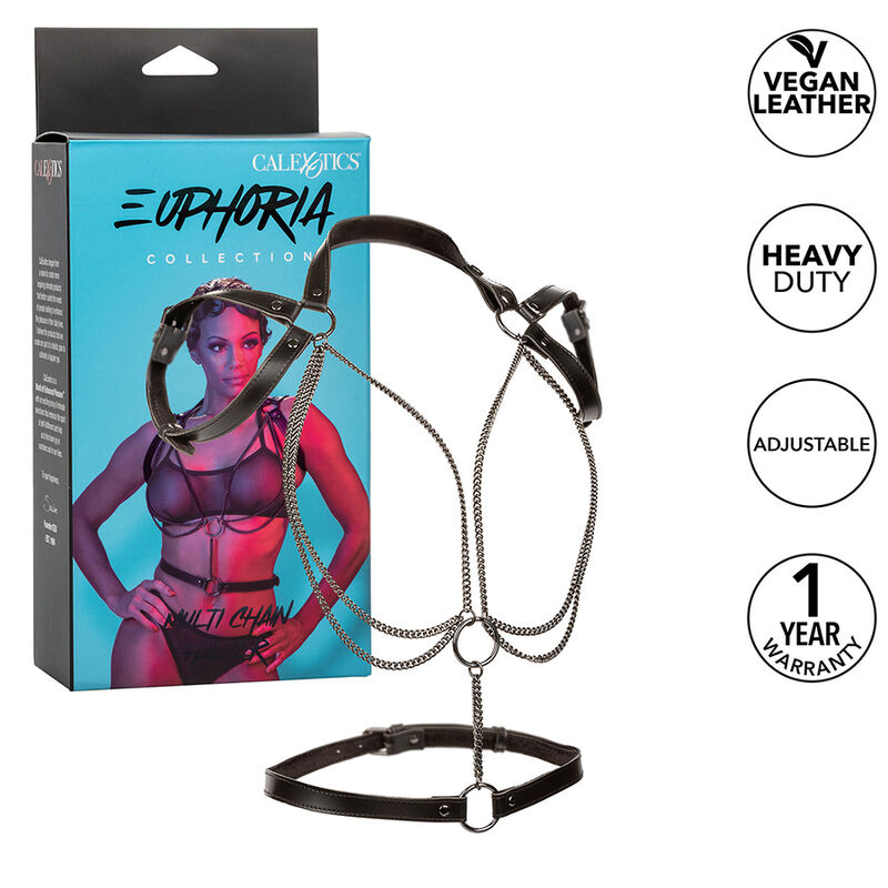 calexotics euphoria multichain halter harness premium