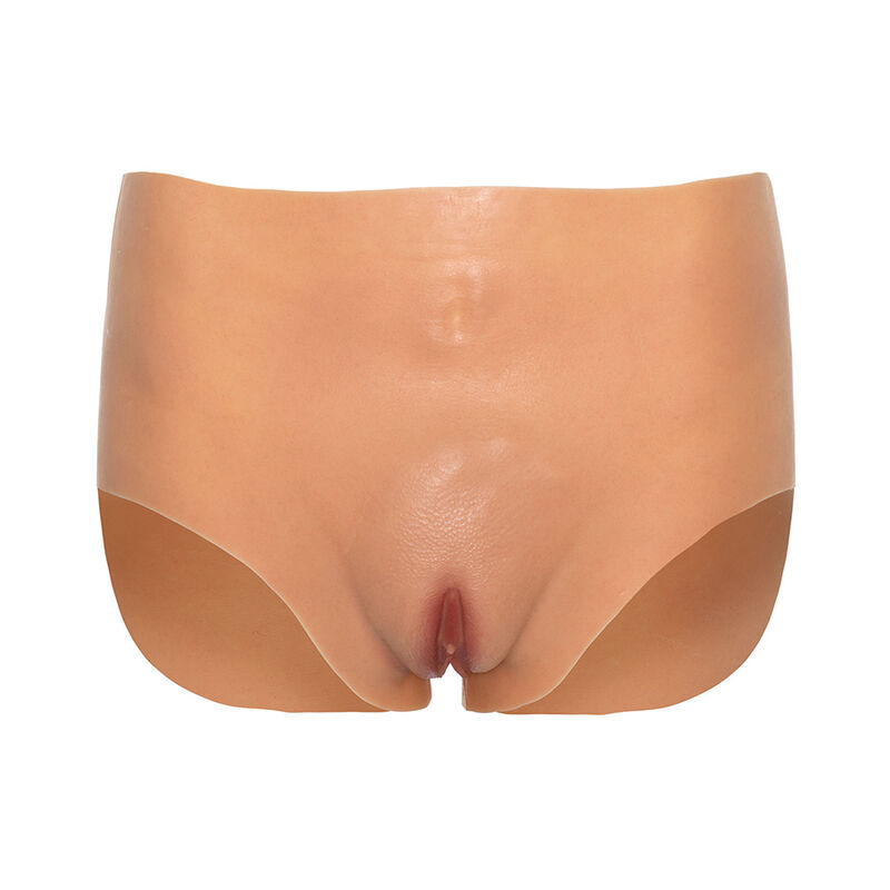 hidden desire alter ego offener vagina slip mit hoher taille, fleisch