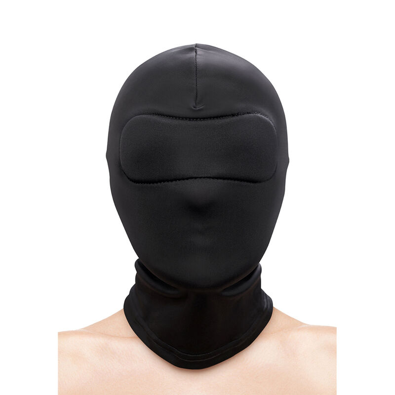 ns novelties fetish fashion geschlossene maske nylon schwarz