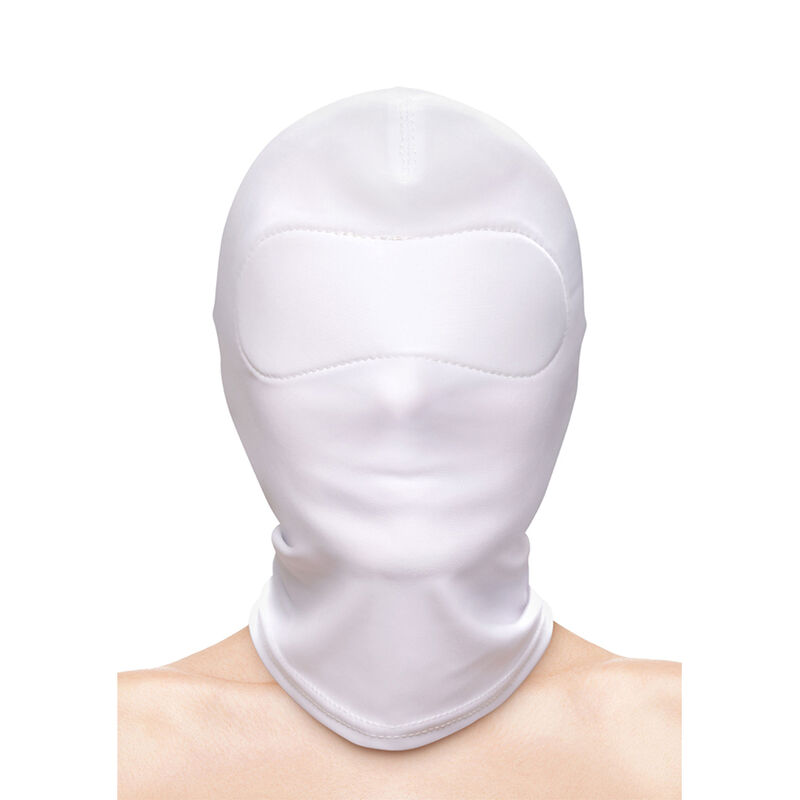 ns novelties fetish fashion geschlossene maske nylon weiss