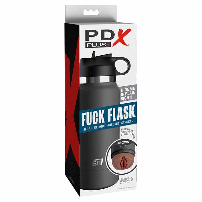 diskreter flaschenstroker mit realistischem inneren und daumenring pipedreams