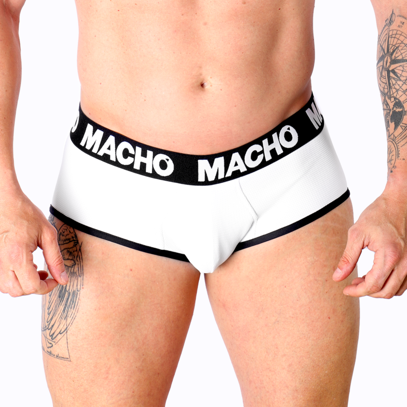 macho ms30bl slip weiss s
