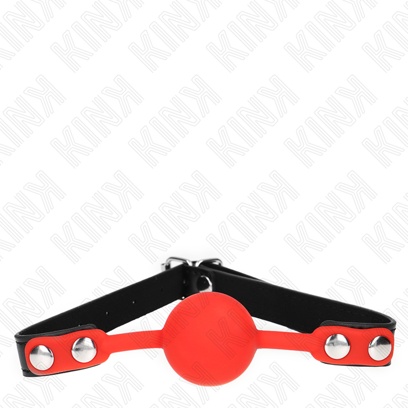 kink roter silikonball 4 cm knebel 60 x 2 cm