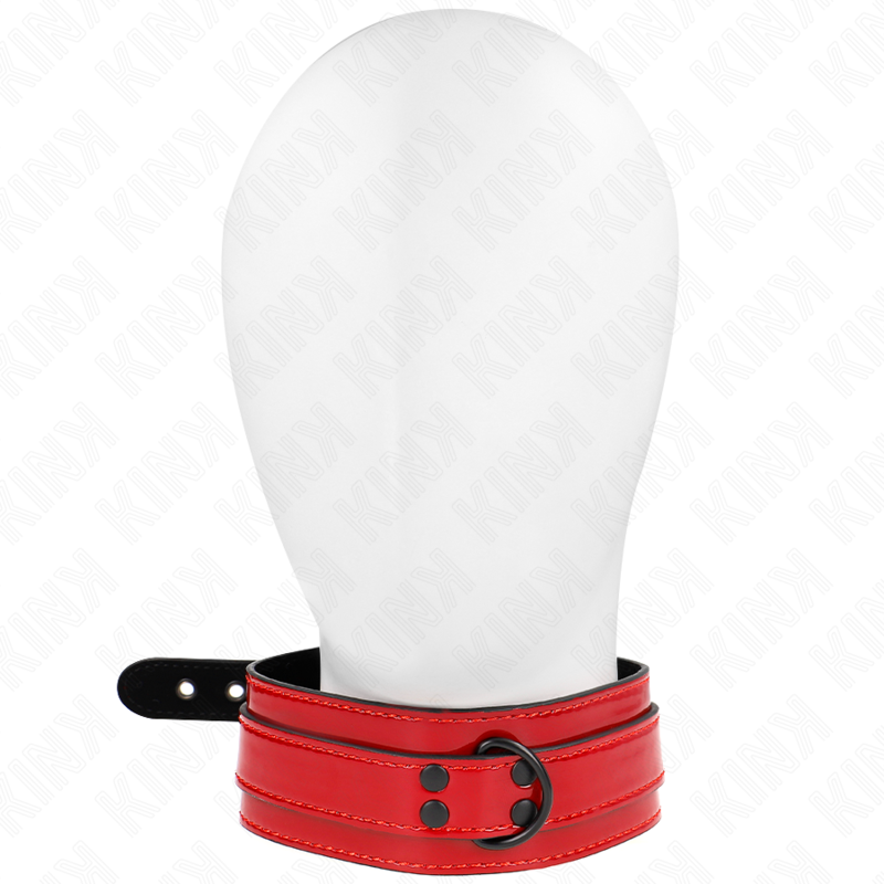 kink weinrote verstellbare halskette 37,5 49,5 cm x 5 cm