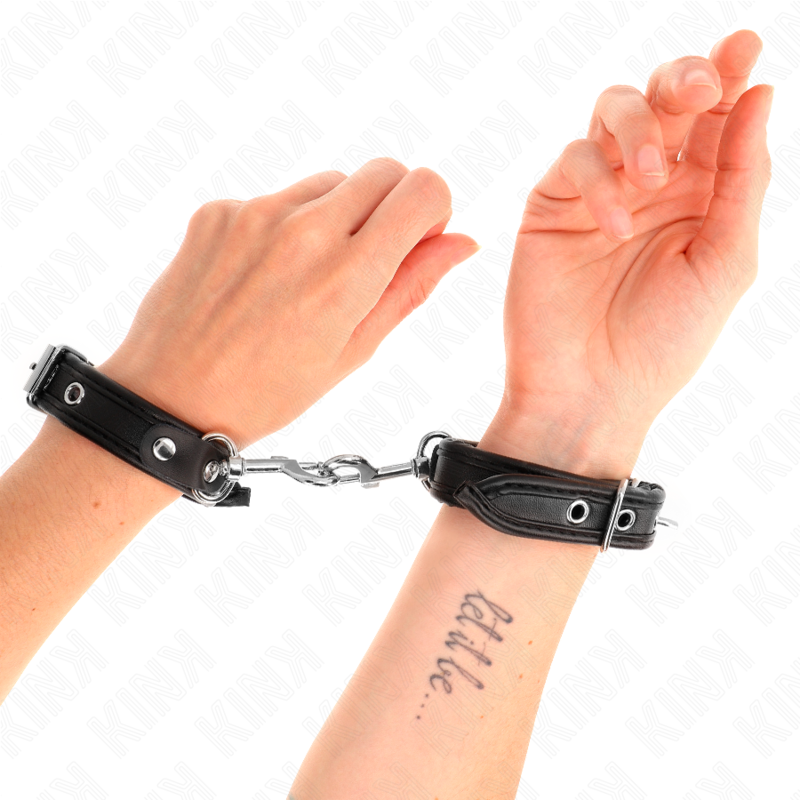 kink mini armbÄnder schwarz mit nieten verstellbar 16 22 cm x 2 cm