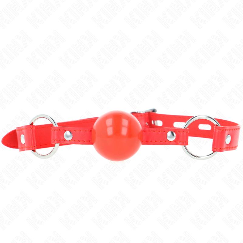kink tpe ball 4 cm knebel mit rojo schloss 60 x 2 cm