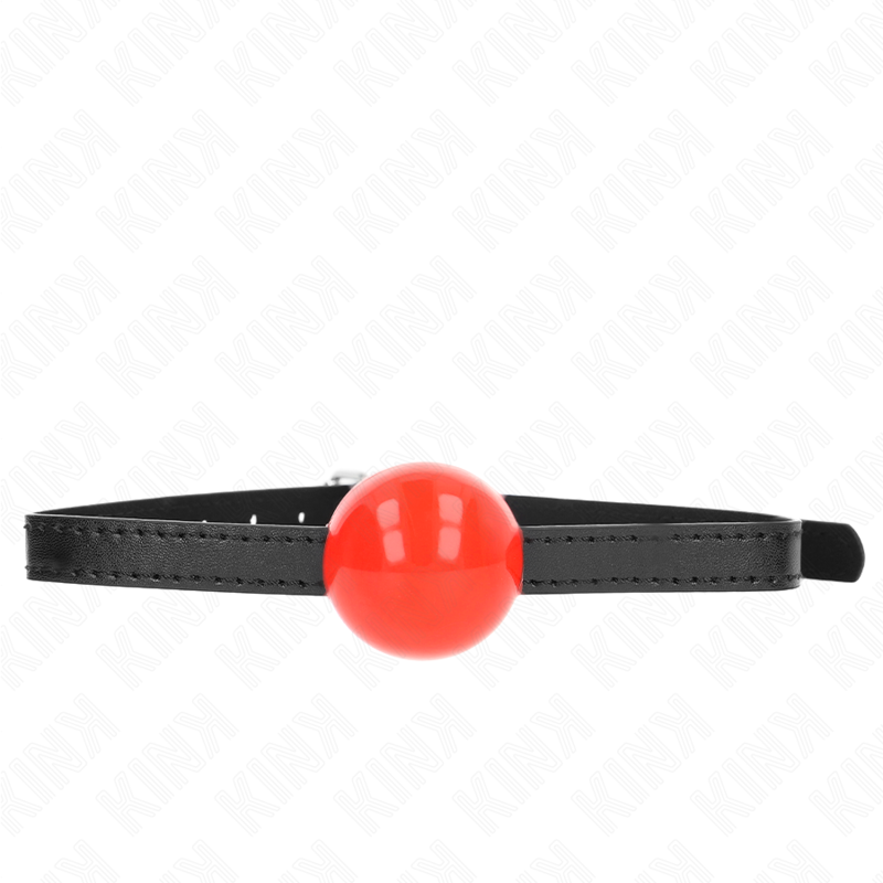 kink roter einzelner fester ball 4 cm gag 65 x 1,5 cm
