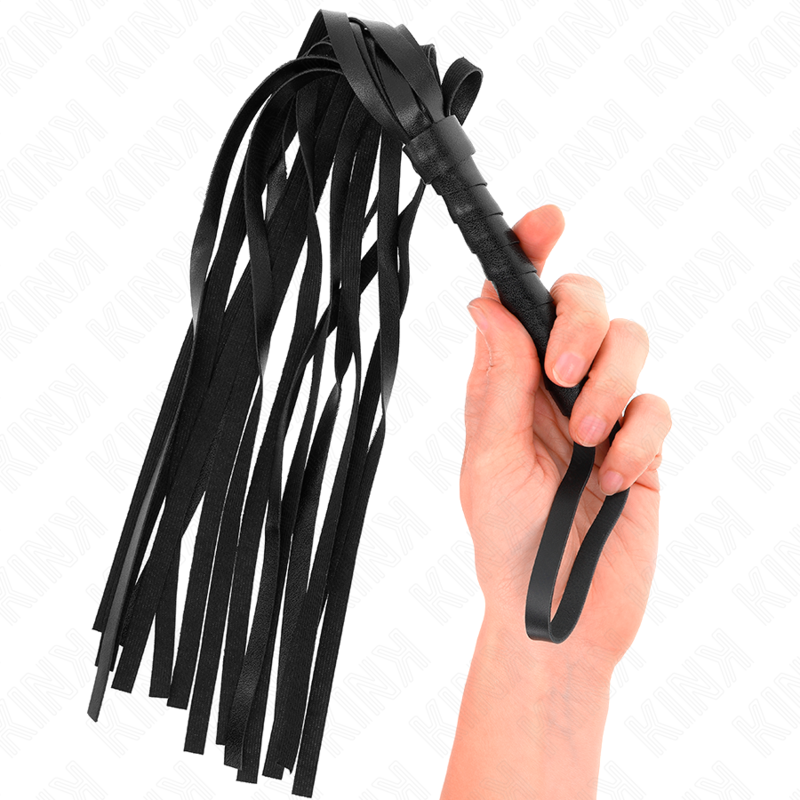 kink einfache schwarze peitsche 45 cm