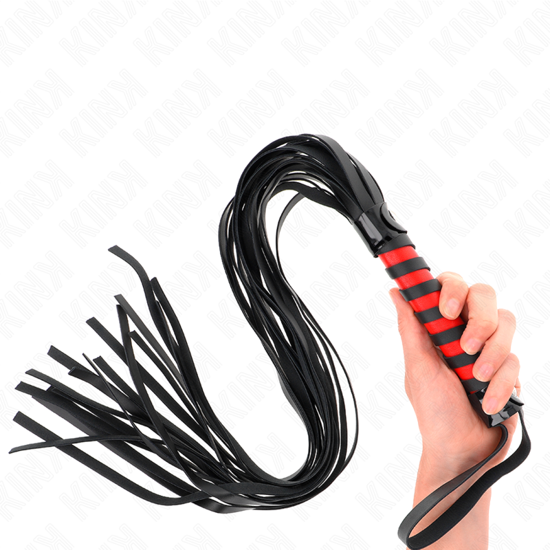 kink lange gestreifte peitsche 70 cm