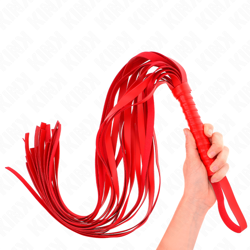KINK Peitsche mit kurzem Griff und langem Ende, 70 cm