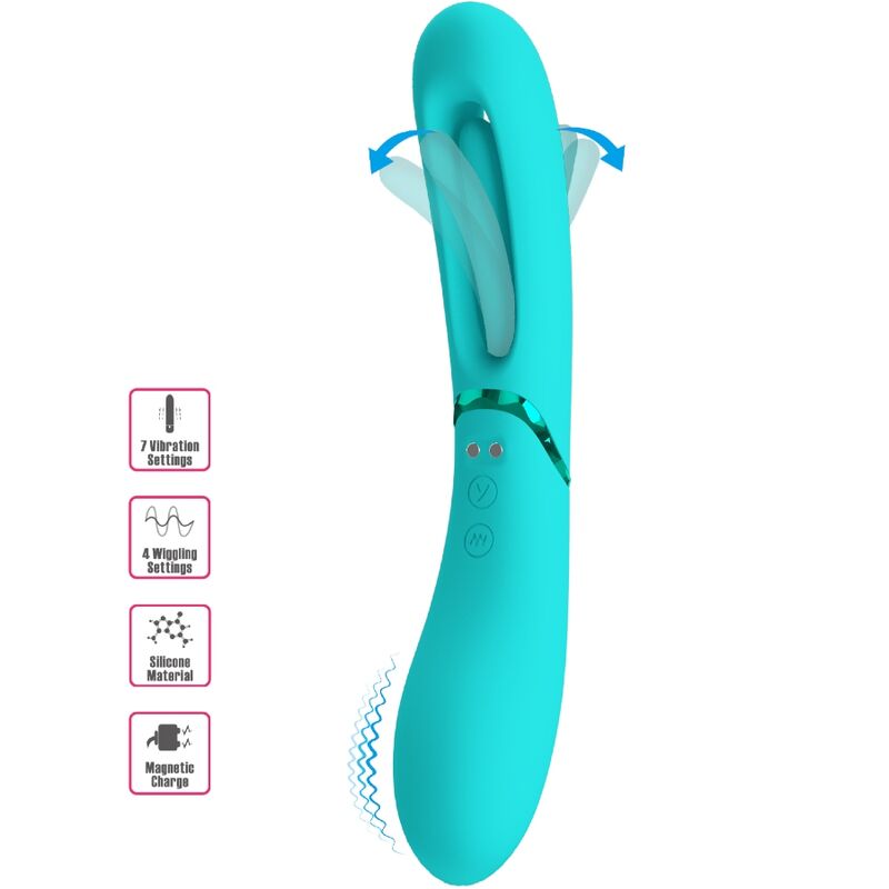 romance lexie g spot vibrator 7 vibrationen blau