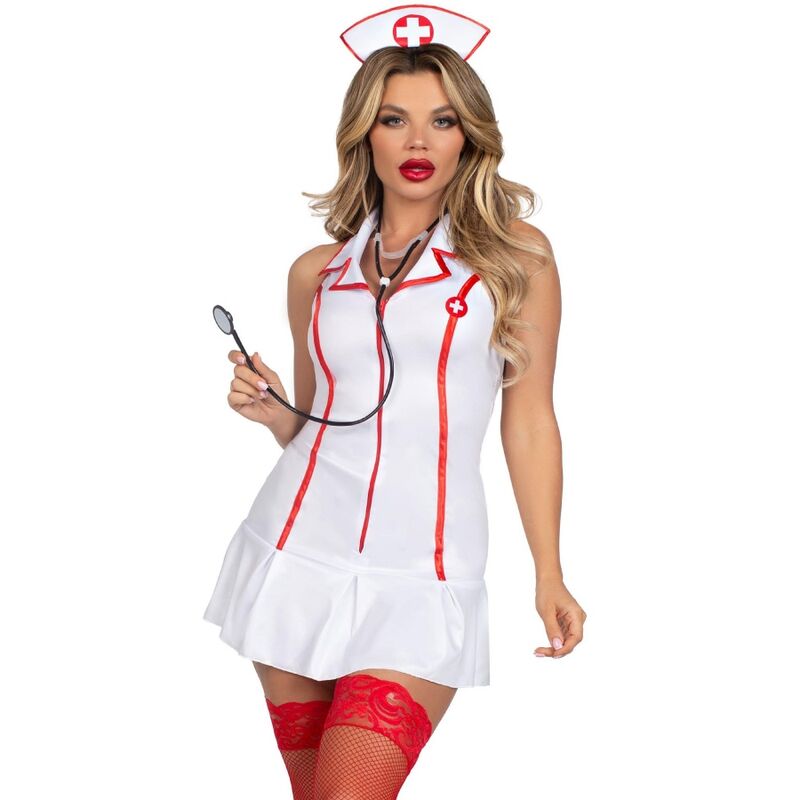 leg avenue kostÜm oberkrankenschwester weiss s/m
