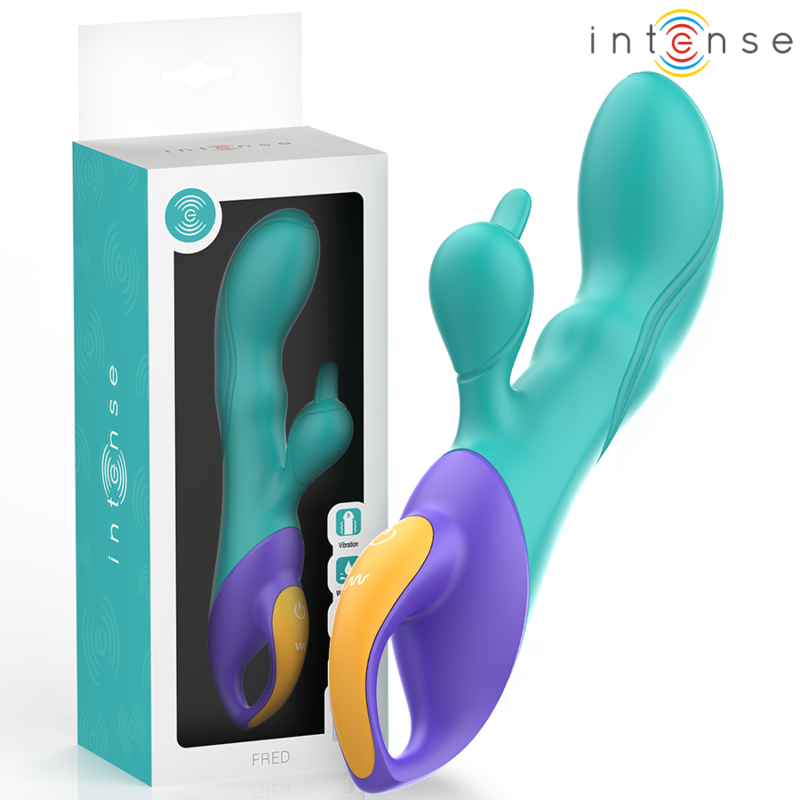 intense fred rabbit vibrator blau